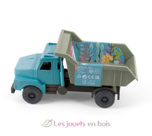 Blue Marine Toys Little Dump truck DA4915 Dantoy 5