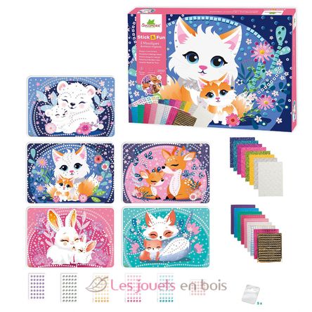 Mosaics XL Cute animals SYCRE7071 Sycomore 2