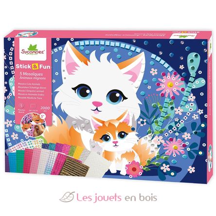 Mosaics XL Cute animals SYCRE7071 Sycomore 1
