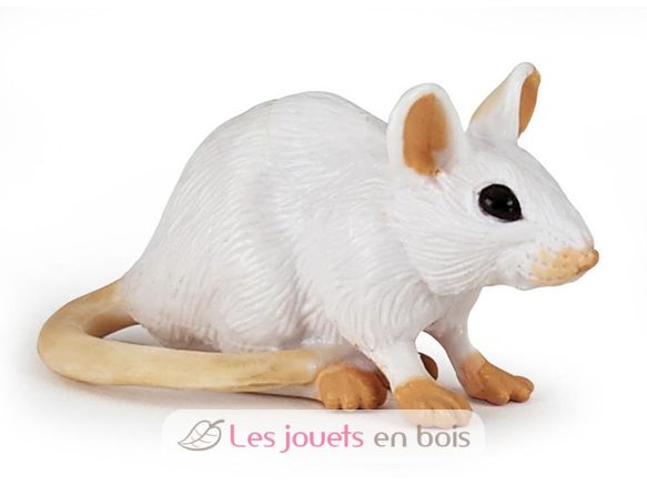 White mouse figure PA50222 Papo 1