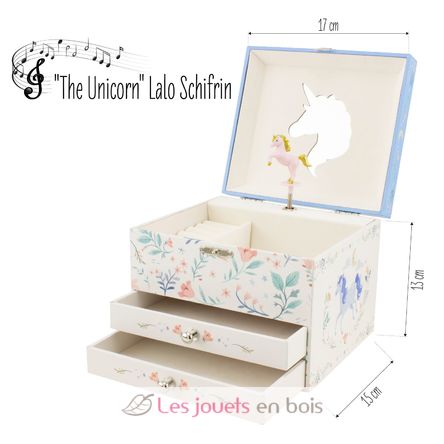 Musical jewellery box Unicorn UL5085 Ulysse 3