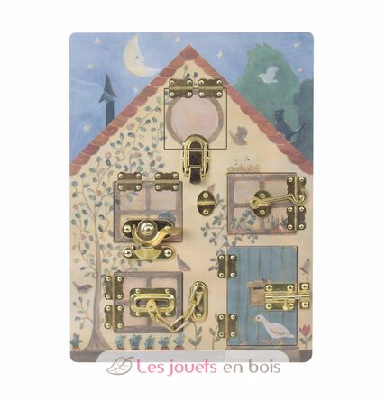 Rabbit House Latches Board EG511132 Egmont Toys 1