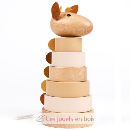 Stacking Pyramid Giraffe Léonie EG511174 Egmont Toys 1