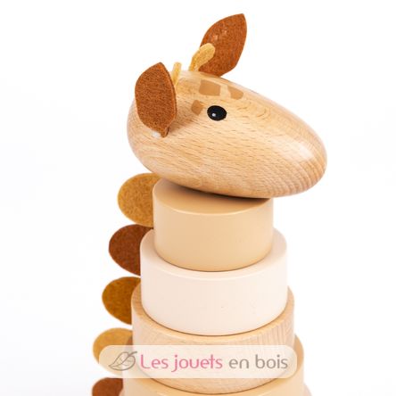 Stacking Pyramid Giraffe Léonie EG511174 Egmont Toys 6