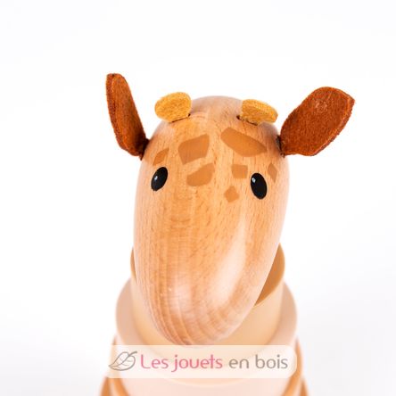 Stacking Pyramid Giraffe Léonie EG511174 Egmont Toys 4