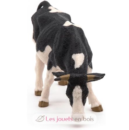 Black and white cow grazing figurine PA51150-3153 Papo 2