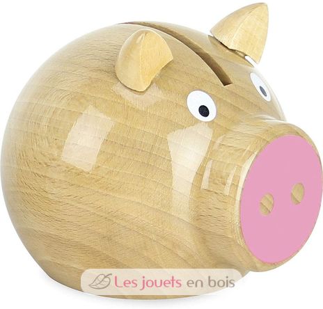 Pink pig money box V5129R Vilac 1