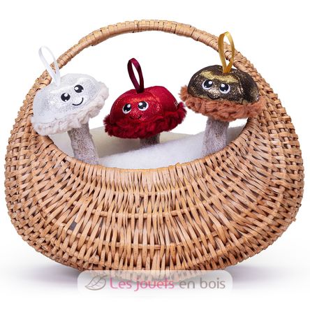 Silver mushroom decoration TRU51369 Trudi 4