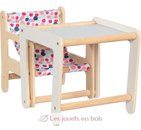 Doll's hight chair with table 2 in 1 GK51483 Goki 2