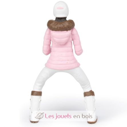 Winter riding girl figure PA52011 Papo 3
