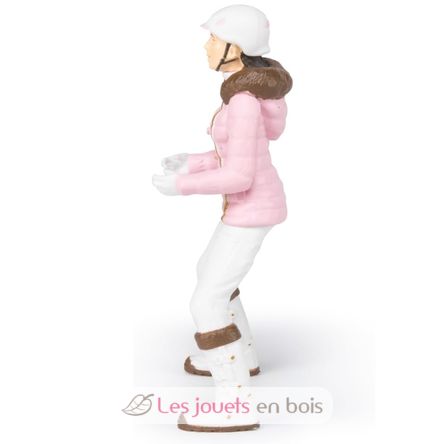 Winter riding girl figure PA52011 Papo 4