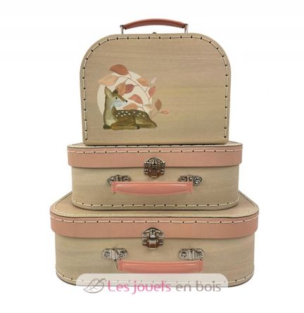 Set of 3 suitcases Fawn EG530142 Egmont Toys 1