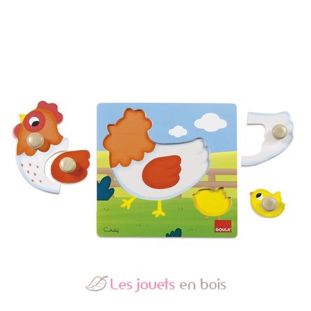 Chicken puzzle GO-53052 Goula 2