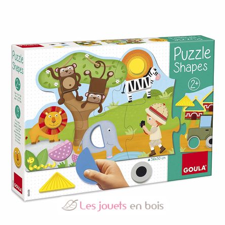 Puzzle Shapes Safari GO53439 Goula 2