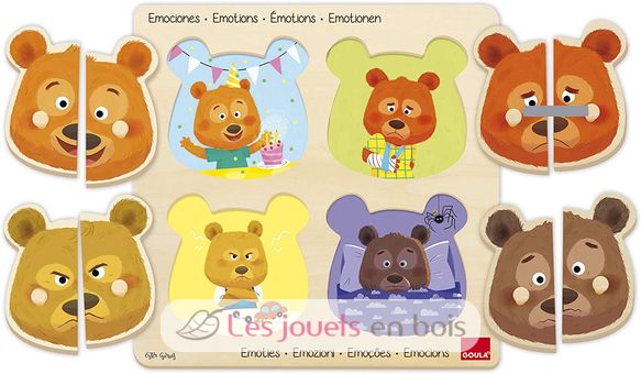 Puzzle emotions GO54008 Goula 3