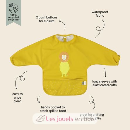 Waterproof long sleeve bib - Mr Lion TX-96-327 Trixie 3