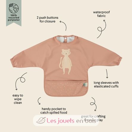 Waterproof long sleeve bib - Mrs Cat TX-96-329 Trixie 3