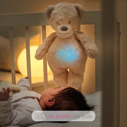 Night Light Cuddly Bear Sleepy - beige NA876612 Nattou 2