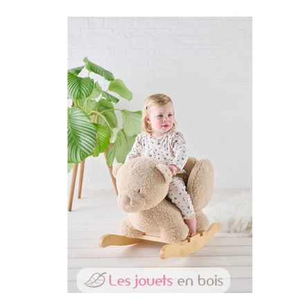 Rocking toy Bear Teddy beige NA544085 Nattou 2