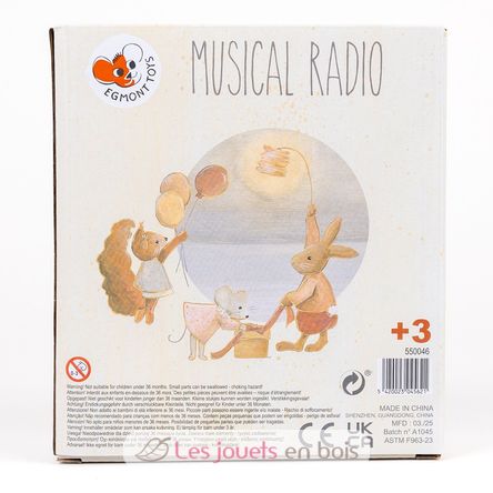 Animals metal music box EG550046 Egmont Toys 7