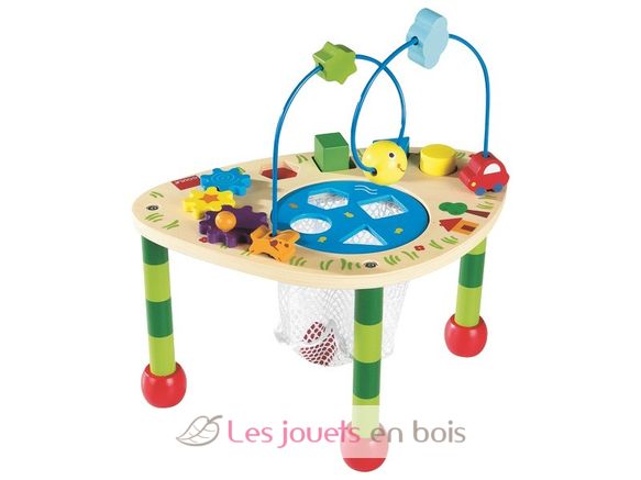 Wooden activity table GO55231 Goula 2