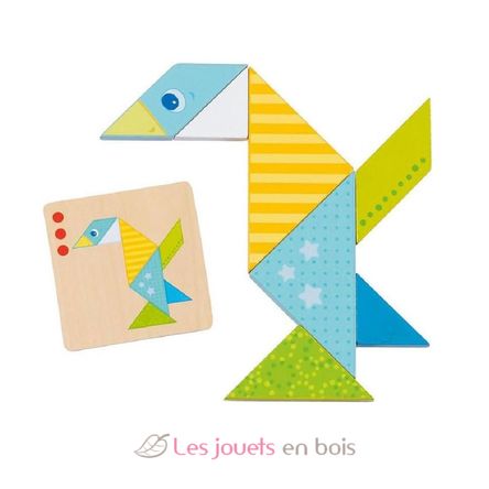 Colorful tangram world GK56316 Goki 4