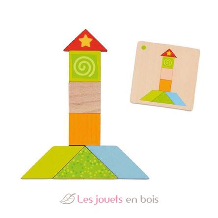 Colorful tangram world GK56316 Goki 3