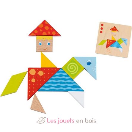 Colorful tangram world GK56316 Goki 2