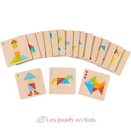 Colorful tangram world GK56316 Goki 1