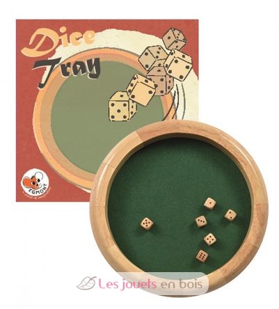 Wooden Dice Tray EG571009 Egmont Toys 1