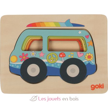 Puzzle Van GK57304 Goki 2