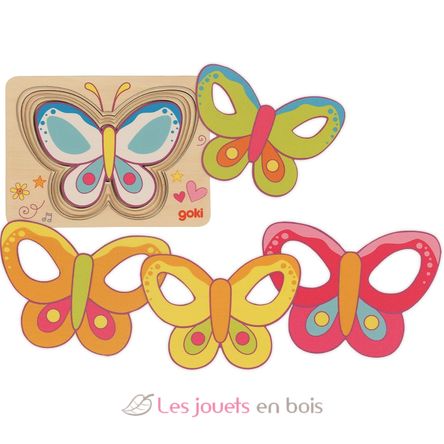 Puzzle Butterfly GK57305 Goki 1