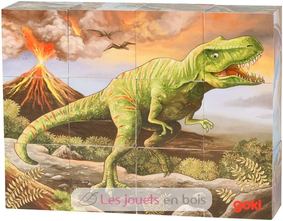 Block Puzzle Dinosaur GK57388 Goki 1