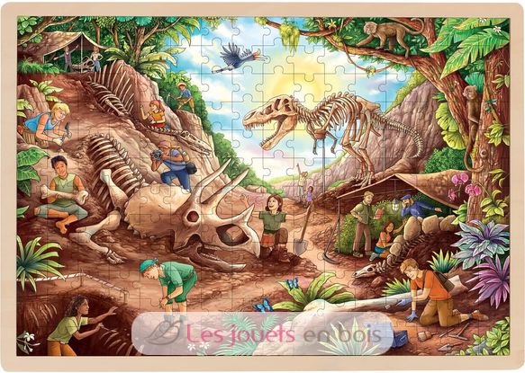 Puzzle Dinosaurs GK57395 Goki 1
