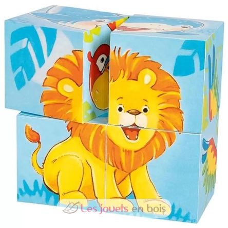 Block Puzzle Wild Animals GK57434 Goki 2