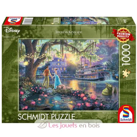Puzzle The Princess and the Frog 1000 pcs S-57527 Schmidt Spiele 1