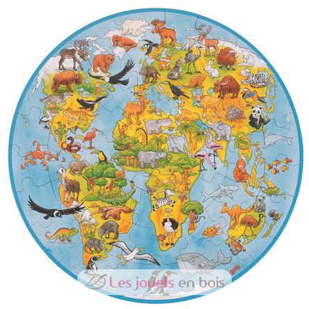 XXL Puzzle World GK57711 Goki 1