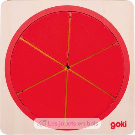 Puzzle circle GK57737 Goki 3
