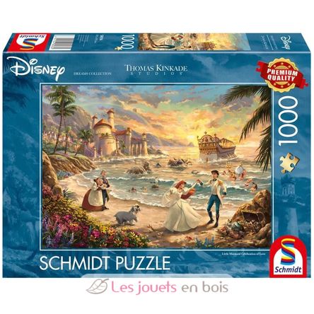 Puzzle The Little Mermaid Celebration of Love 1000 pcs S-58036 Schmidt Spiele 1
