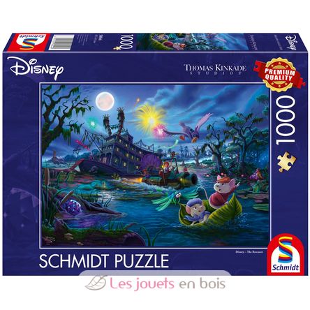 Puzzle The rescuers Bernard et Bianca 1000 pcs S-58046 Schmidt Spiele 1