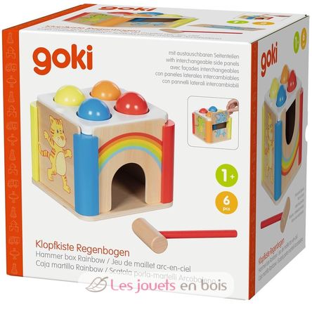 Hammer box Rainbow GK58297 Goki 7