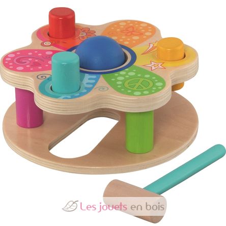 Hammering bench Flower Power GK58310 Goki 1