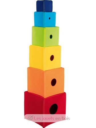 Stacking dice in felt GK58676 Goki 1