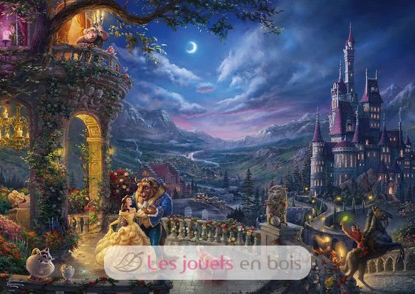 Puzzle Beauty and the Beast Moonlight 1000 pcs S-59484 Schmidt Spiele 2