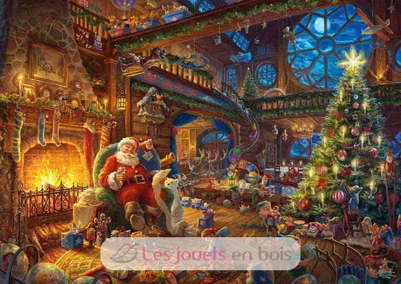 Puzzle Santa Claus and his elves 1000 pcs S-59494 Schmidt Spiele 2