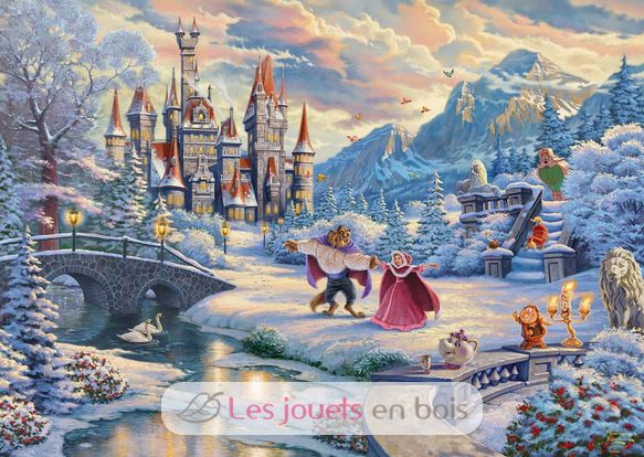 Puzzle Beauty and the Beast‘s Winter Enchantment 1000 pcs S-59671 Schmidt Spiele 2