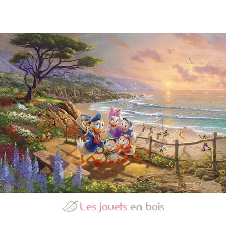 Puzzle Donald and Daisy 1000 pcs S-59951 Schmidt Spiele 2