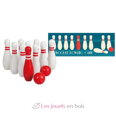 Wooden bowling game EG600010 Egmont Toys 1
