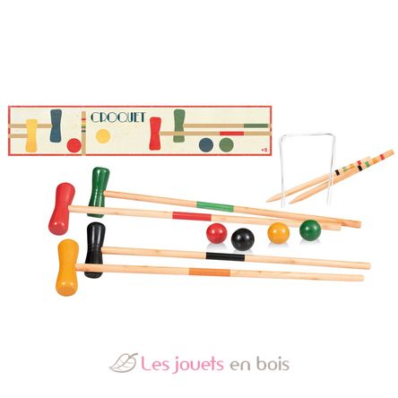 Wooden croquet game EG600012 Egmont Toys 1