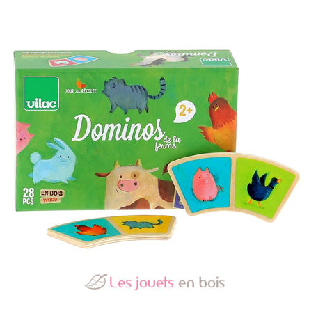 Set de jouets en bois Animaux de la Ferme Tender Leaf Toys - Dröm